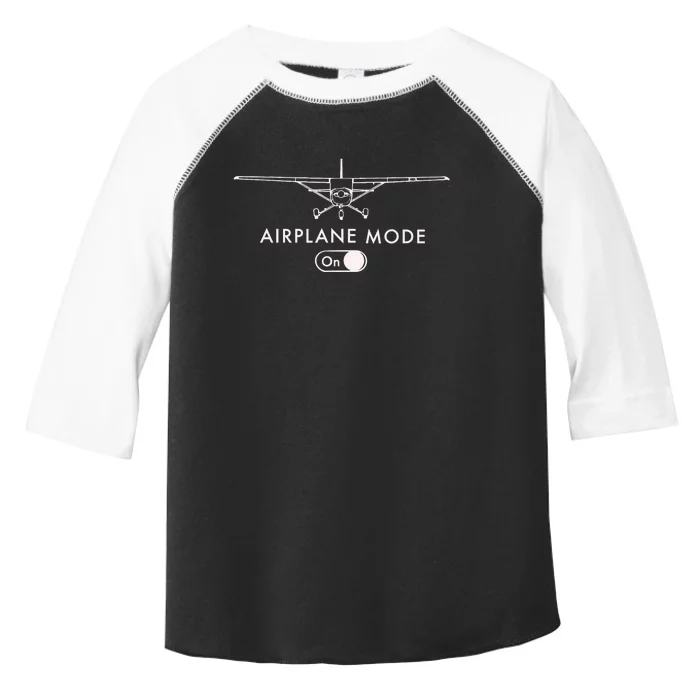 Pilot C172 Flying Gift Airplane Mode Toddler Fine Jersey T-Shirt