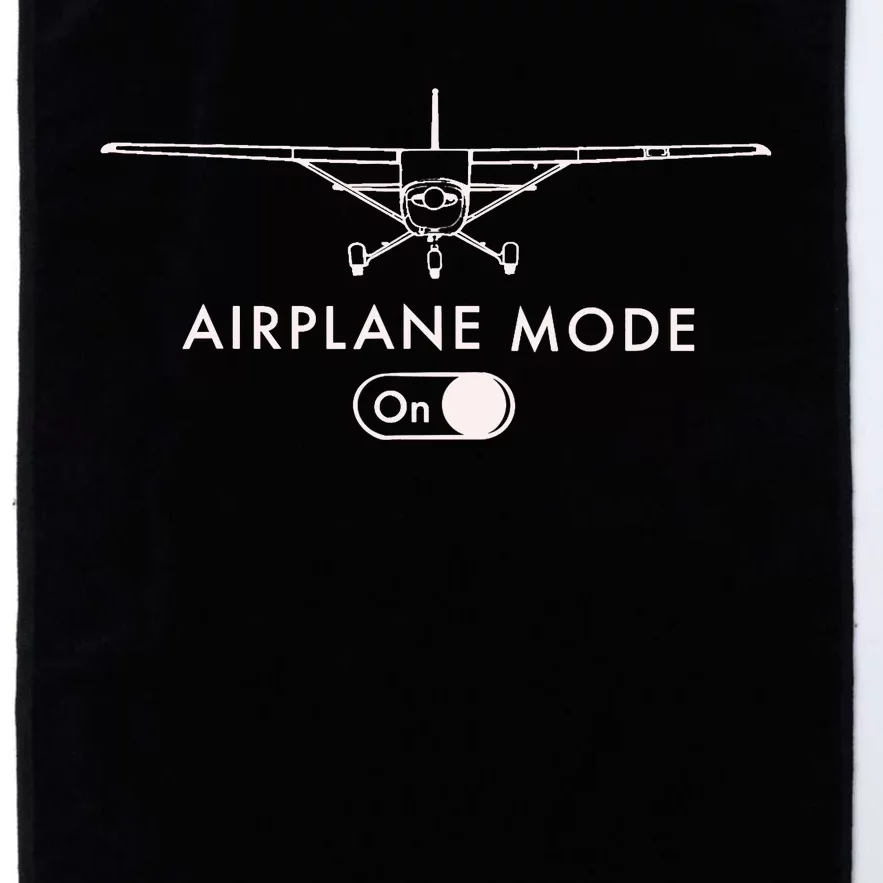 Pilot C172 Flying Gift Airplane Mode Platinum Collection Golf Towel