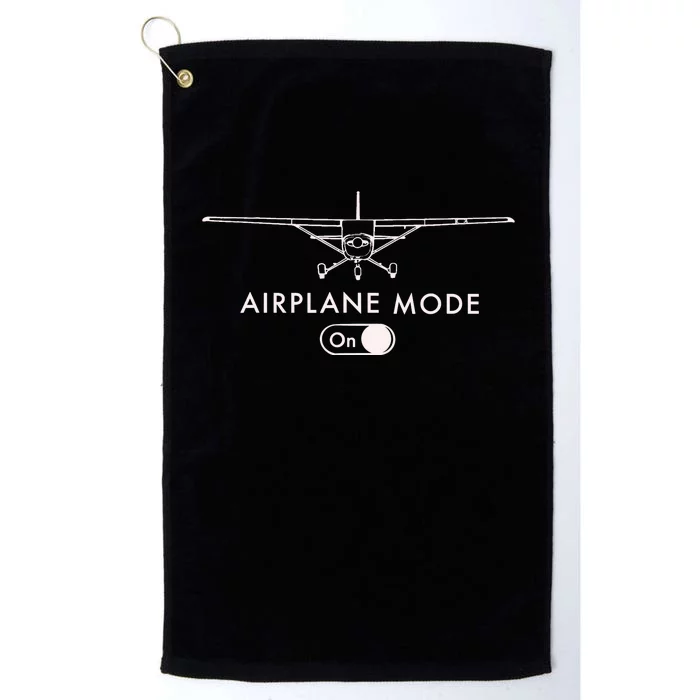 Pilot C172 Flying Gift Airplane Mode Platinum Collection Golf Towel