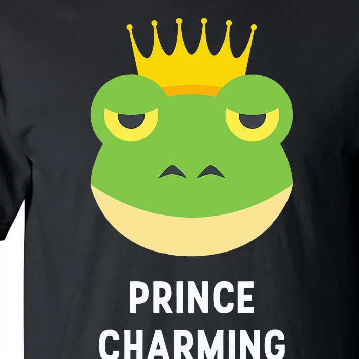 Prince Charming Frog Kissing Funny Fairy Tale Hero Tall T-Shirt