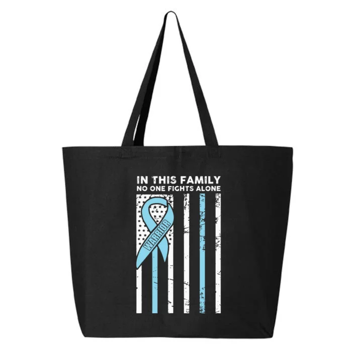 Prostate Cancer Fight Cancer Ribbon 25L Jumbo Tote