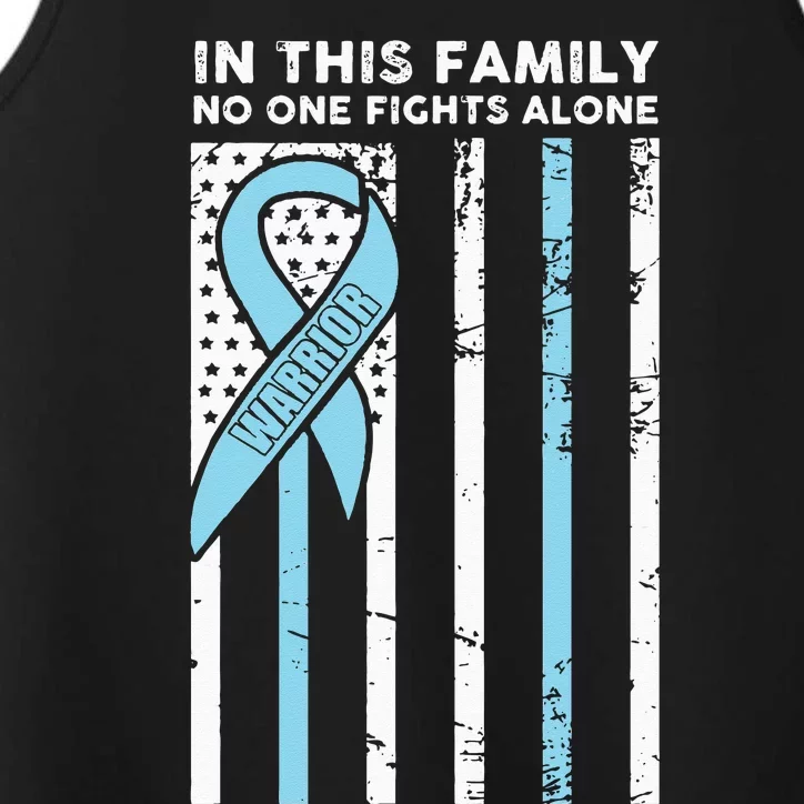 Prostate Cancer Fight Cancer Ribbon Performance Tank