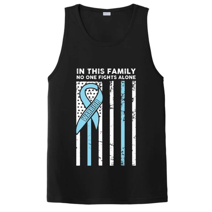 Prostate Cancer Fight Cancer Ribbon Performance Tank