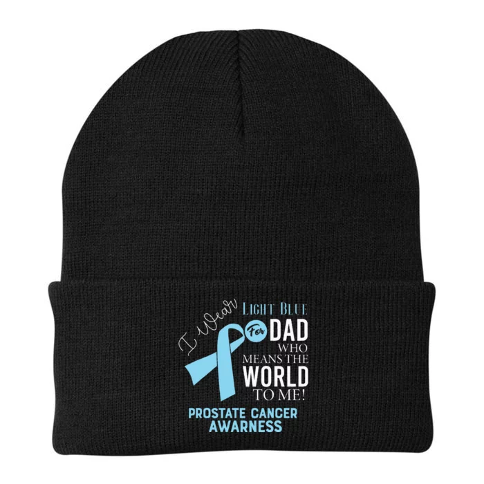 Prostate Cancer Fight Cancer Ribbon Knit Cap Winter Beanie