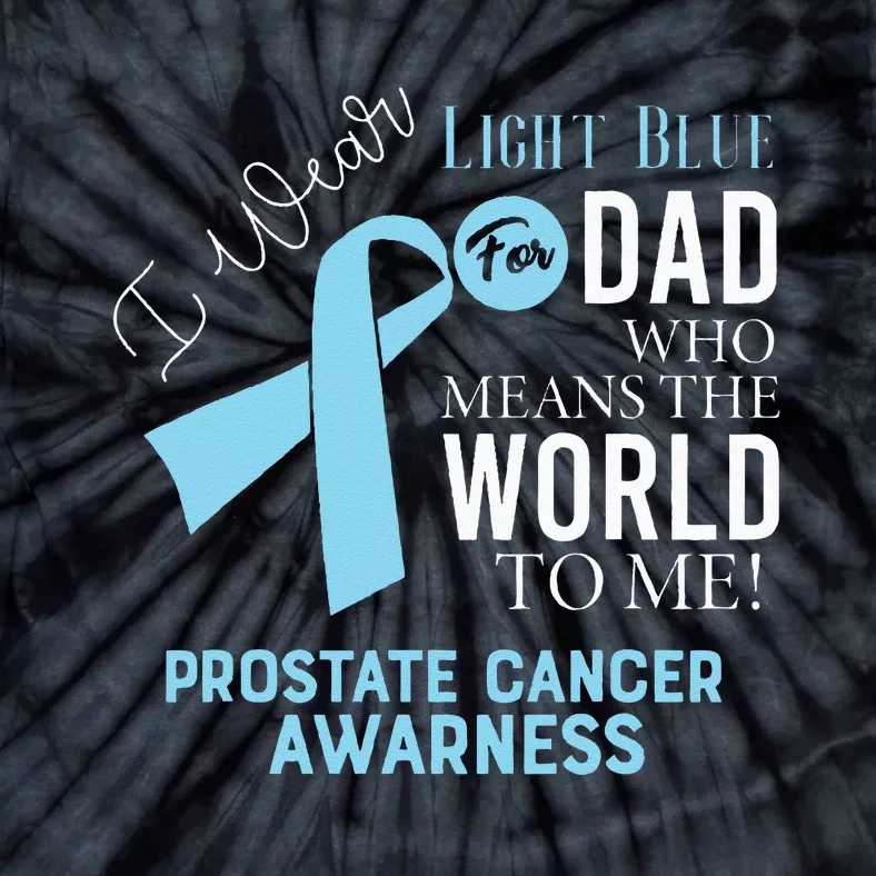 Prostate Cancer Fight Cancer Ribbon Tie-Dye T-Shirt