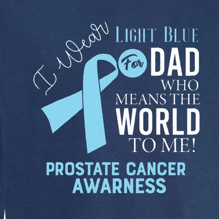 Prostate Cancer Fight Cancer Ribbon Garment-Dyed Sweatshirt