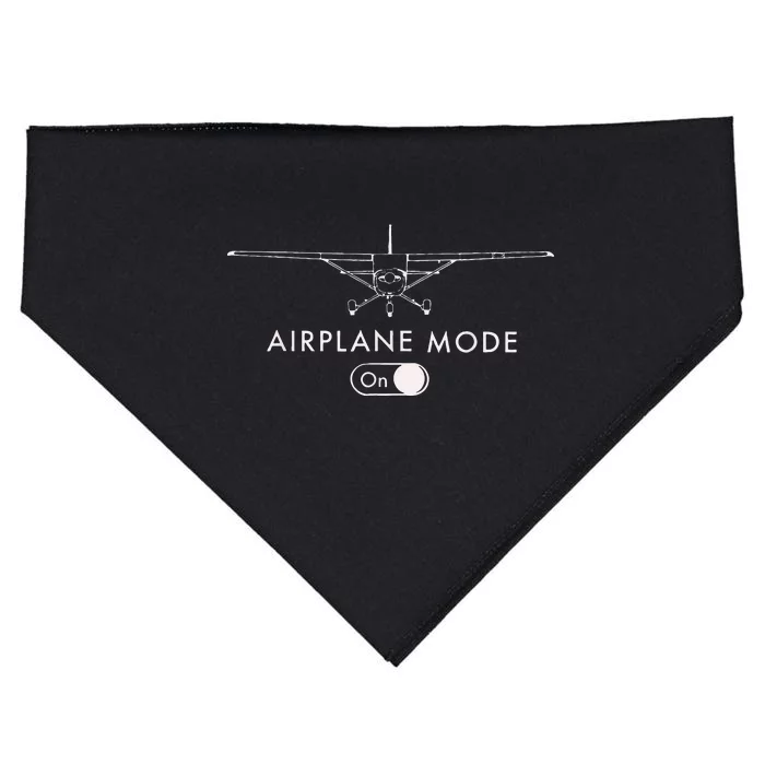 Pilot C172 Flying Gift Airplane Mode USA-Made Doggie Bandana