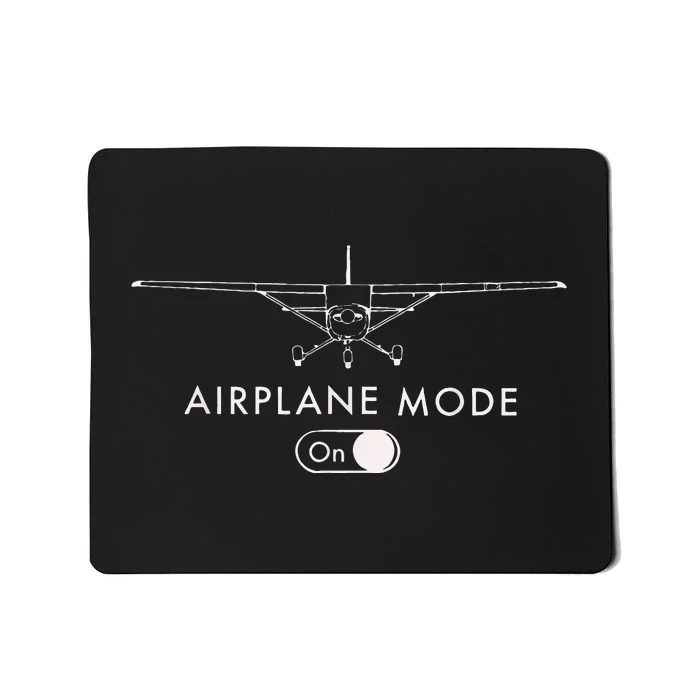 Pilot C172 Flying Gift Airplane Mode Mousepad