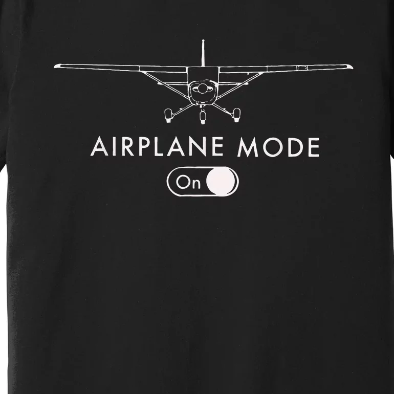 Pilot C172 Flying Gift Airplane Mode Premium T-Shirt