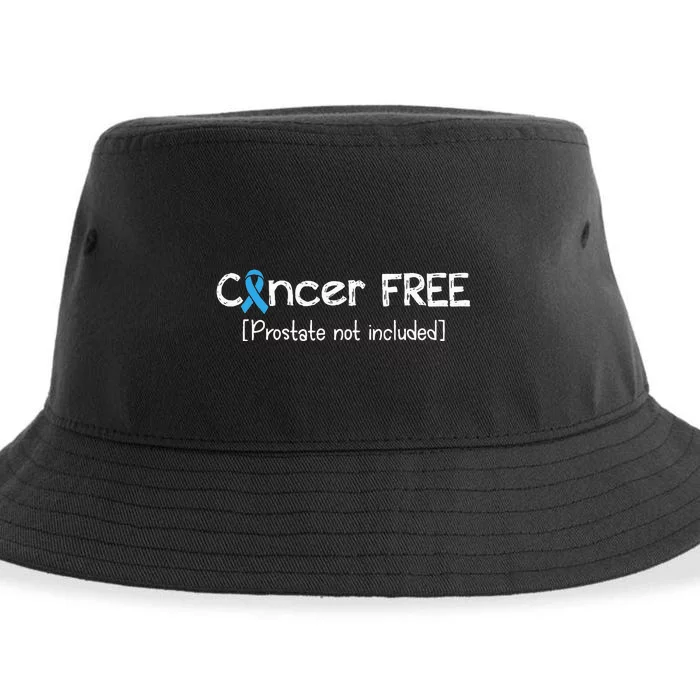 Prostate Cancer Free Prostate Cancer Awareness Ribbon Sustainable Bucket Hat