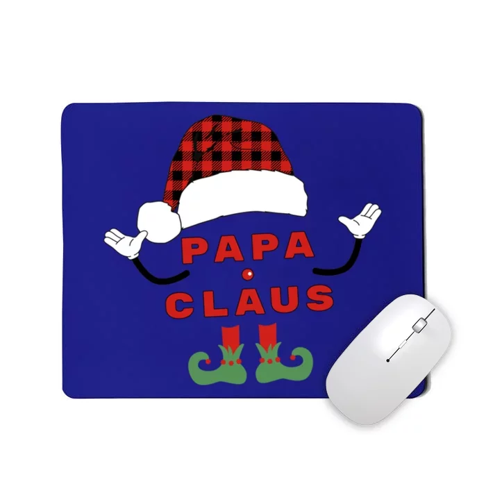 Papa Claus Family Holiday Cheer Gift Mousepad