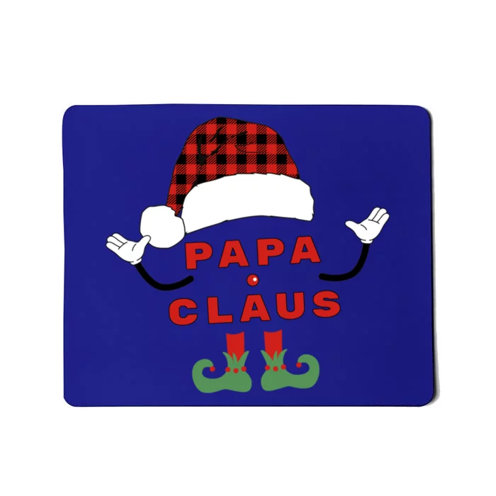 Papa Claus Family Holiday Cheer Gift Mousepad