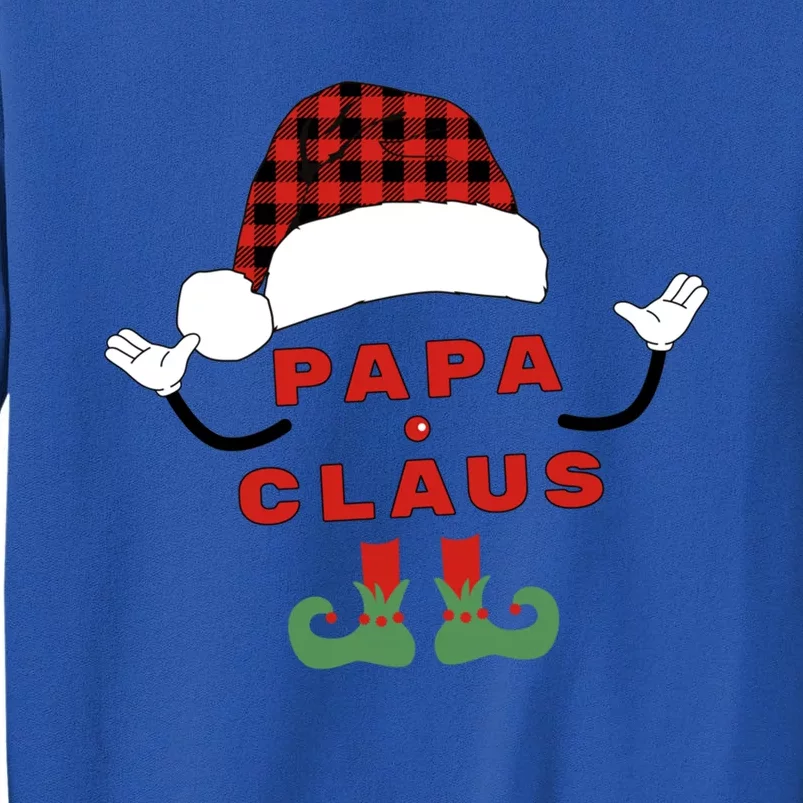 Papa Claus Family Holiday Cheer Gift Tall Sweatshirt