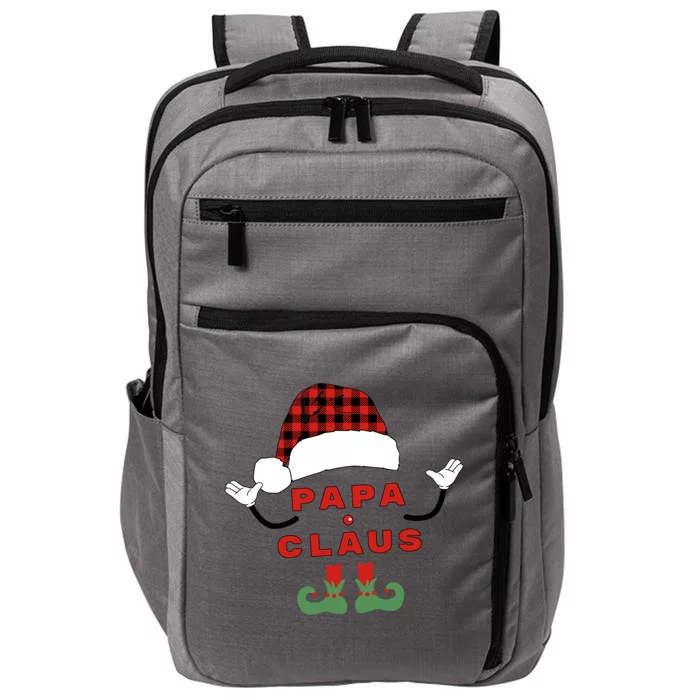 Papa Claus Family Holiday Cheer Gift Impact Tech Backpack