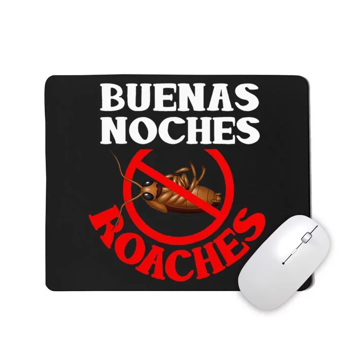 Pest Control Funny Anti Roaches Exterminator Gift Mousepad