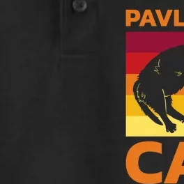 PavlovS Cat For Psychologists Dry Zone Grid Performance Polo