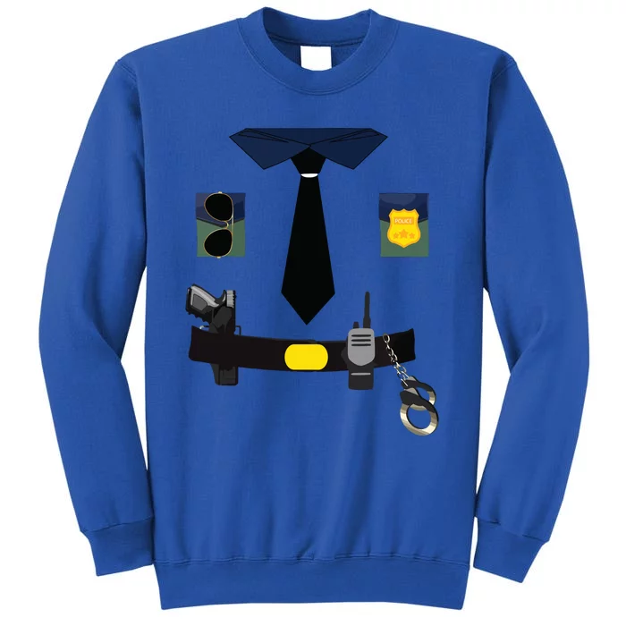 Police Costume For Halloween Police Officer Sweatshirt