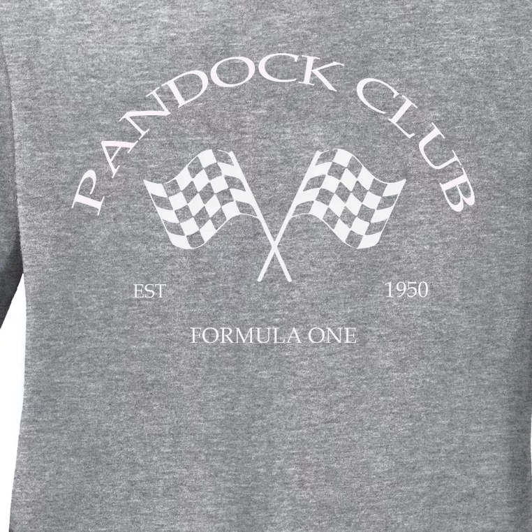 Paddock Club Formula One F1 Ladies Long Sleeve Shirt