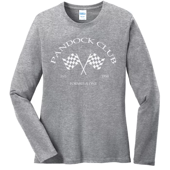 Paddock Club Formula One F1 Ladies Long Sleeve Shirt