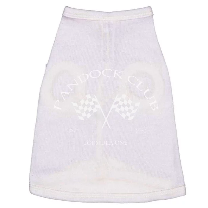 Paddock Club Formula One F1 Doggie Tank