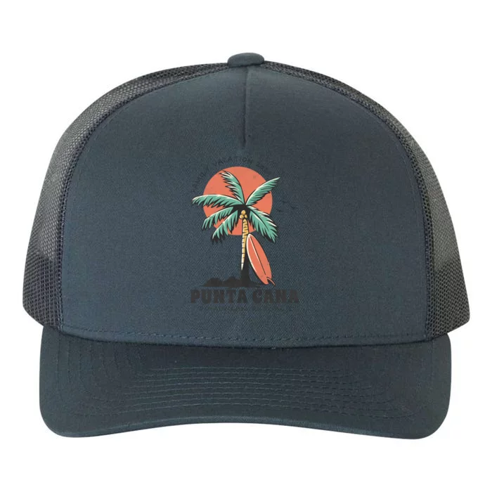 Punta Cana Family Vacation 2024 Matching Dominican Republic Yupoong Adult 5-Panel Trucker Hat