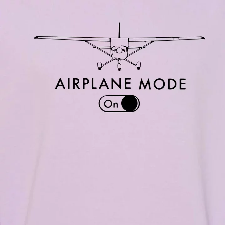 Pilot C172 Flying Gift Airplane Mode Garment-Dyed Sweatshirt