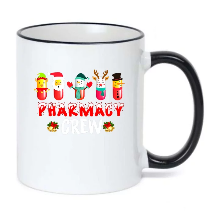 Pharmacy Crew Funny Pharmacists Tech Christmas Gift Black Color Changing Mug