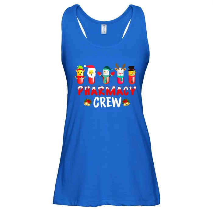 Pharmacy Crew Funny Pharmacists Tech Christmas Gift Ladies Essential Flowy Tank