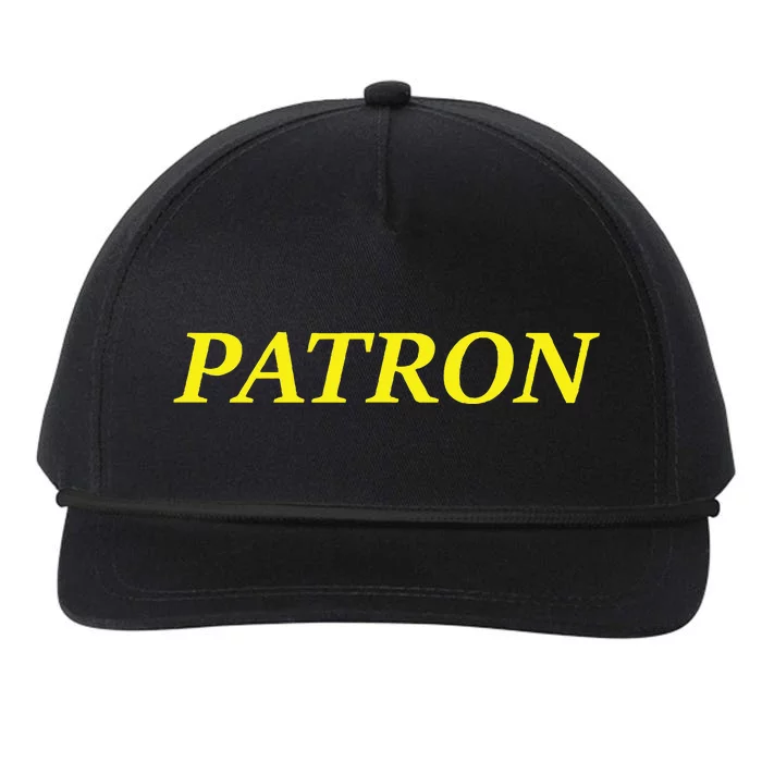 P.A.T.R.O.N Classic Golf Dad Snapback Five-Panel Rope Hat