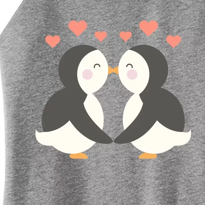 Penguin Couples Gift Wedding Anniversary Valentines Lgbtq Funny Gift Women’s Perfect Tri Rocker Tank