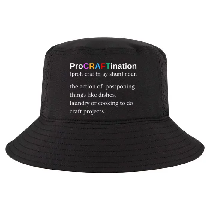 Procraftination Crafting Gift Cool Comfort Performance Bucket Hat