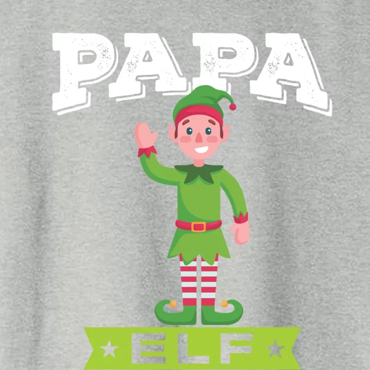 Papa Cute Graphic Design For Dads Gift Women's Crop Top Tee