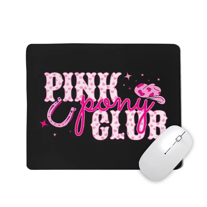 Pony Club Groovy Birthday Cowgirl Mousepad