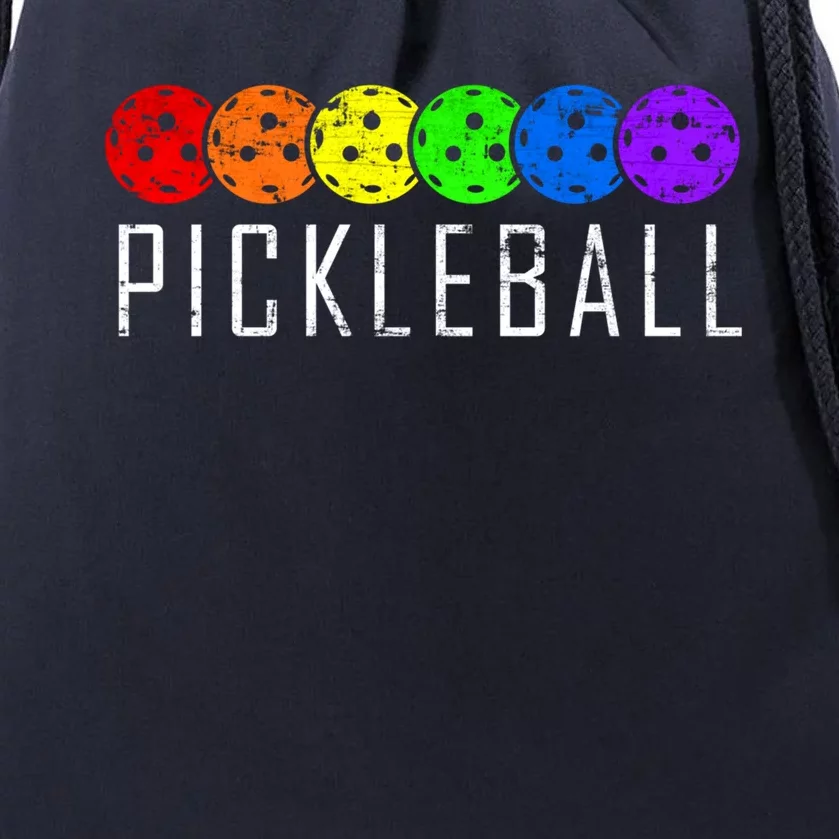 Pickleball Cool Gift Drawstring Bag