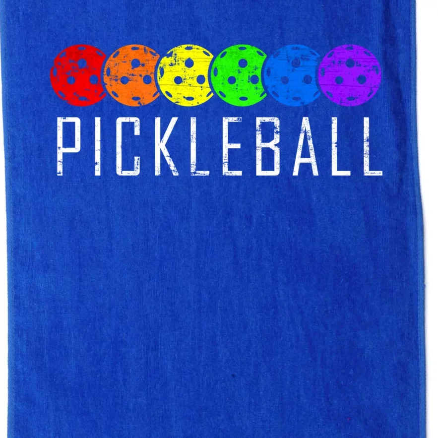 Pickleball Cool Gift Platinum Collection Golf Towel