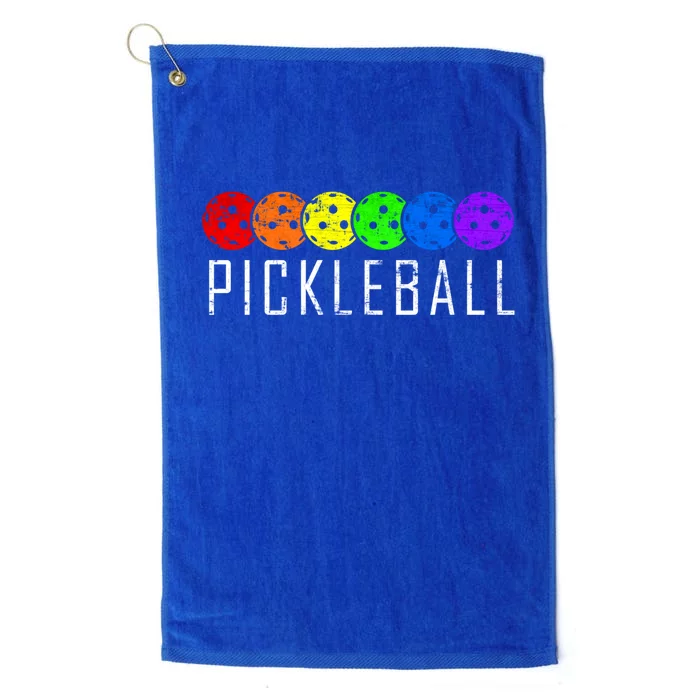 Pickleball Cool Gift Platinum Collection Golf Towel