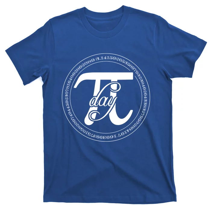 Pi Cool Gift 3 14 Math Teacher Pi National Day Pi Day Cute Gift Pi Cool Gift T-Shirt