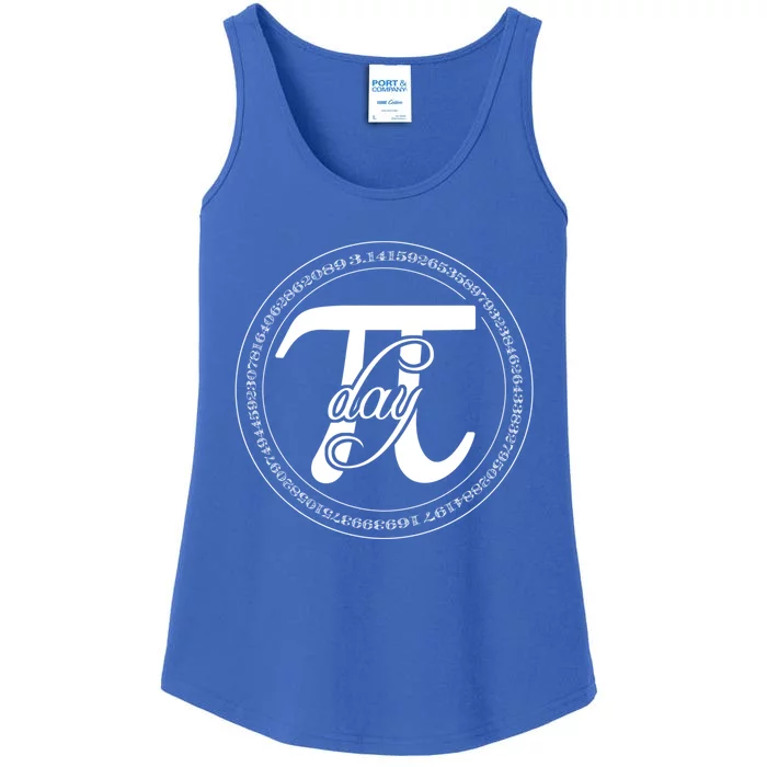 Pi Cool Gift 3 14 Math Teacher Pi National Day Pi Day Cute Gift Pi Cool Gift Ladies Essential Tank