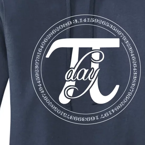 Pi Cool Gift 3 14 Math Teacher Pi National Day Pi Day Cute Gift Pi Cool Gift Women's Pullover Hoodie