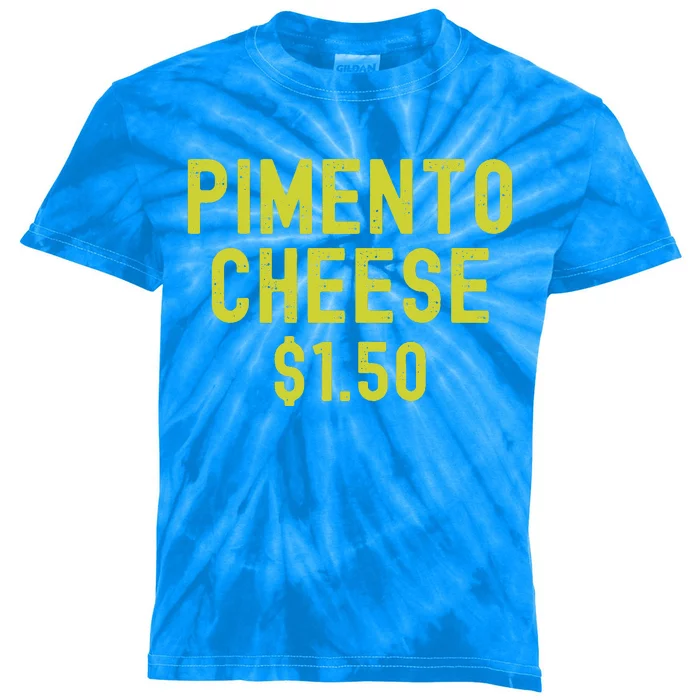 Pimento Cheese Golf Dad Master Golf Kids Tie-Dye T-Shirt