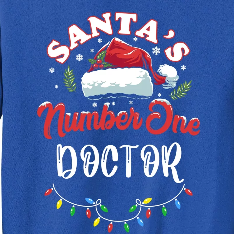 Physician Christmas Gift Santas Favourite Doctor Gift Sweatshirt