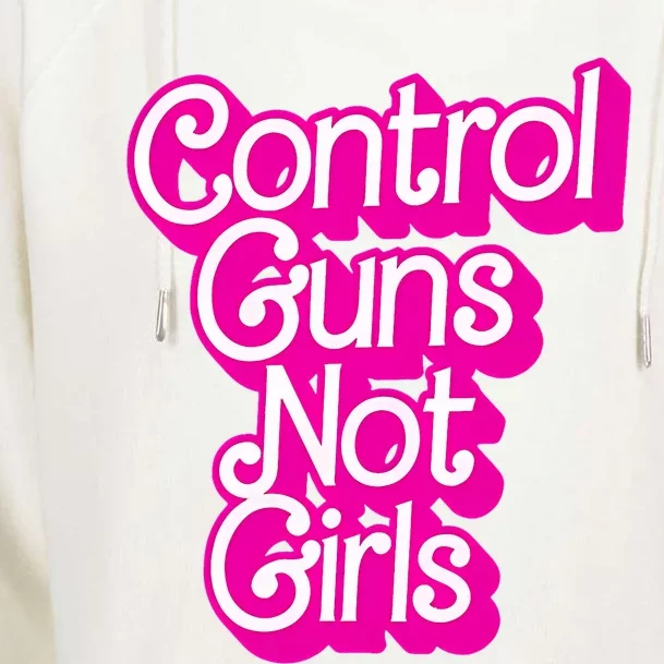 P.Ink Control Guns Not Girl.S Women Rights Feminist Womens Funnel Neck Pullover Hood