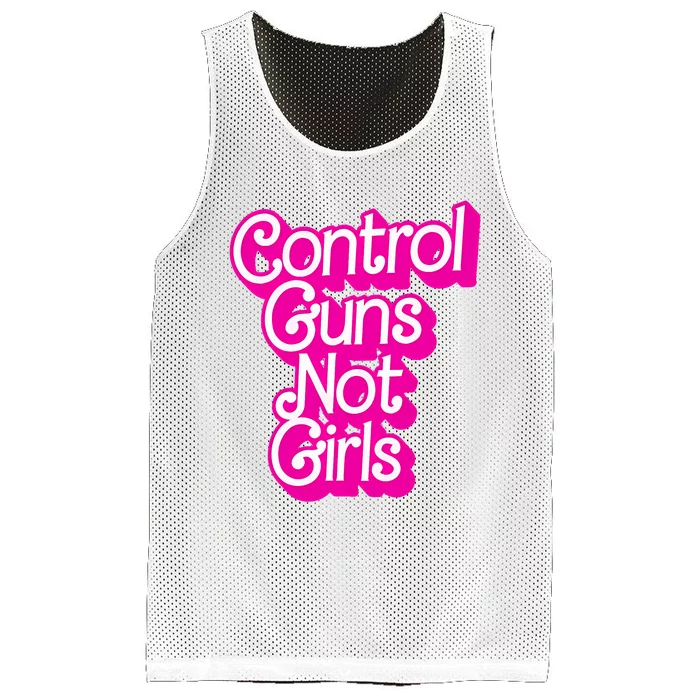 P.Ink Control Guns Not Girl.S Women Rights Feminist Mesh Reversible Basketball Jersey Tank