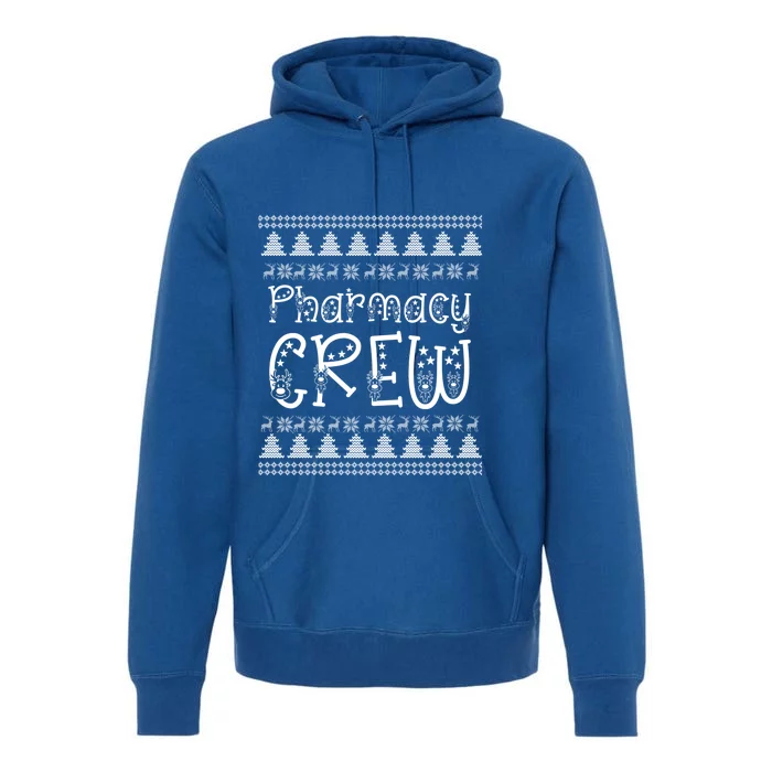 Pharmacy Christmas Gift For Pharmacy Tech Pharmacy Crew Cute Gift Premium Hoodie