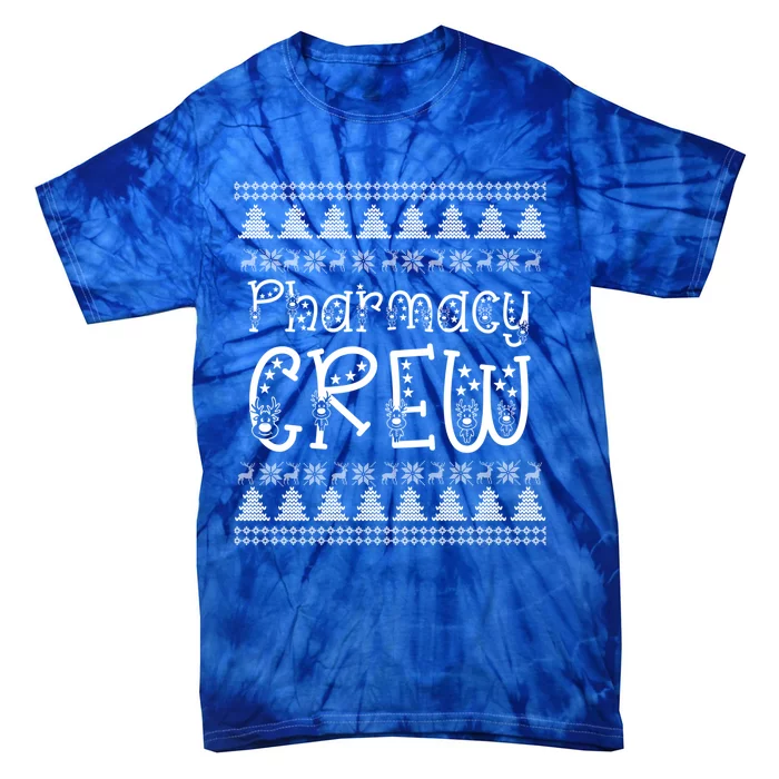 Pharmacy Christmas Gift For Pharmacy Tech Pharmacy Crew Cute Gift Tie-Dye T-Shirt