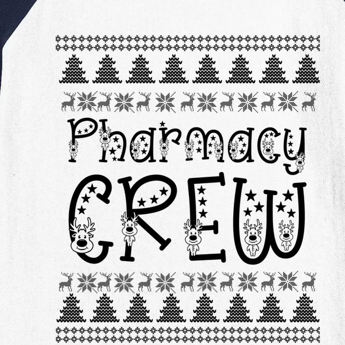 Pharmacy Christmas Gift For Pharmacy Tech Pharmacy Crew Cute Gift Baseball Sleeve Shirt