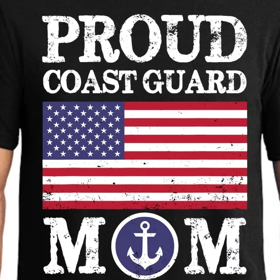 Proud Coast Guard Mom MotherS Day Pajama Set