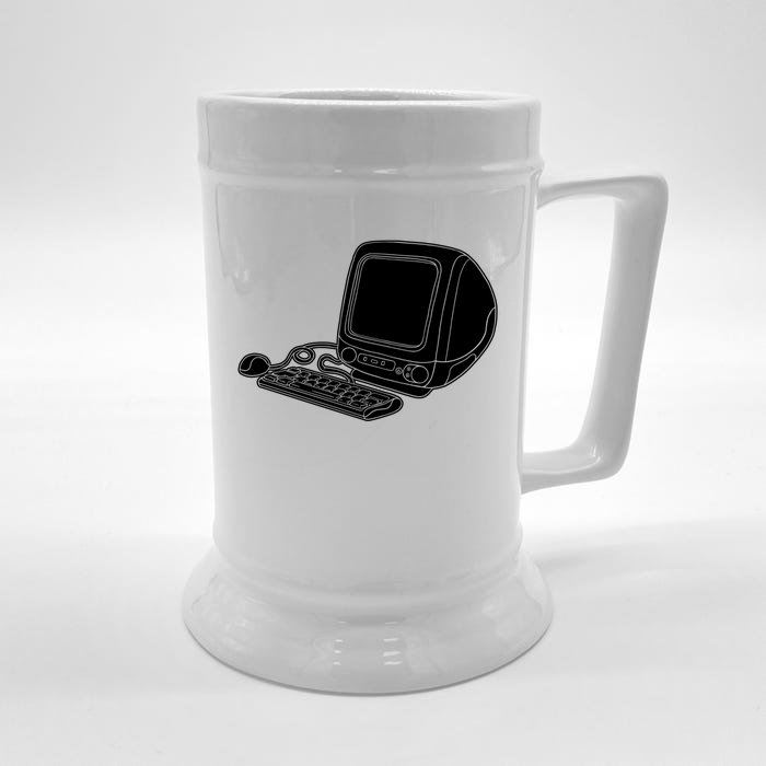 Programmer Computer Great Gift Programming Software Engineer Coder Gift Front & Back Beer Stein