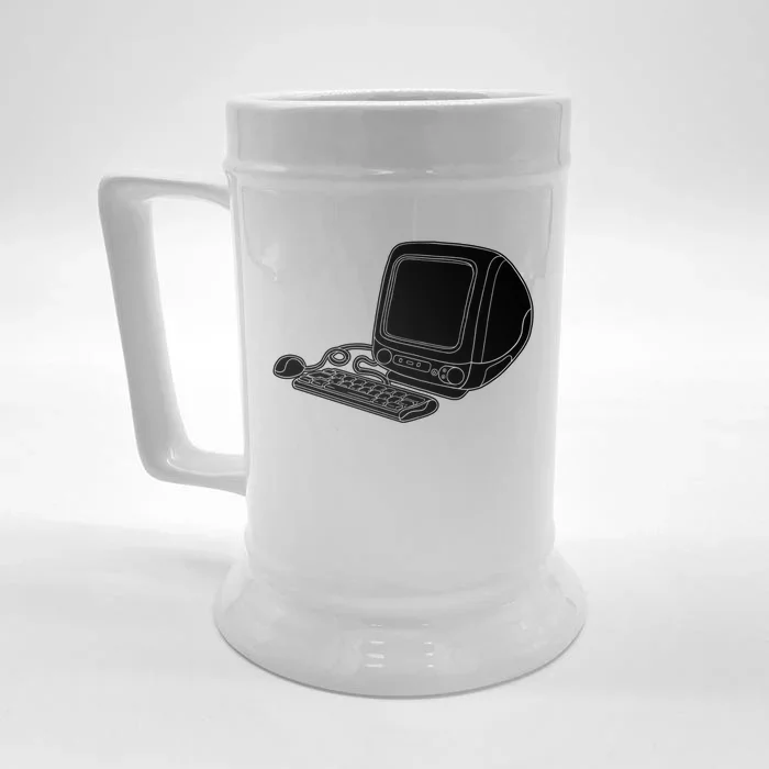 Programmer Computer Great Gift Programming Software Engineer Coder Gift Front & Back Beer Stein