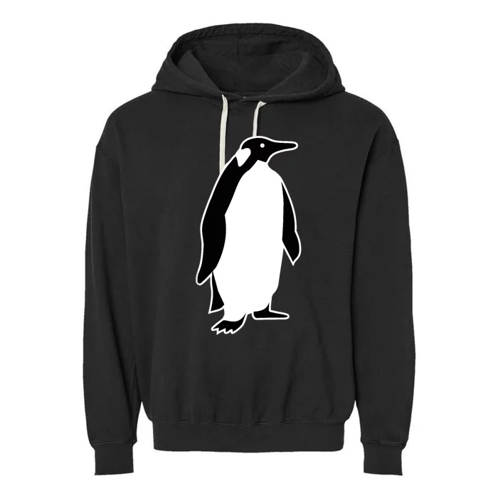 Penguin Cool Gift Cool Gift Garment-Dyed Fleece Hoodie